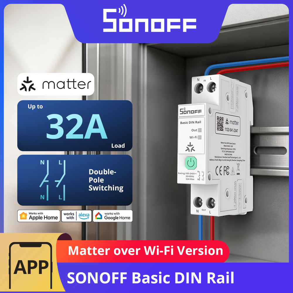 Wifi Irrigation Timer - SONOFF BASIC-1GSP 기본 단일 채널 DIN