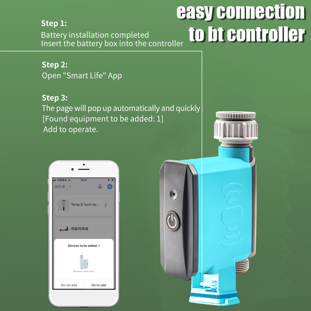 Wifi Irrigation Timer - 지능형 스마트폰 와이파이 BT 관개 컨트롤러