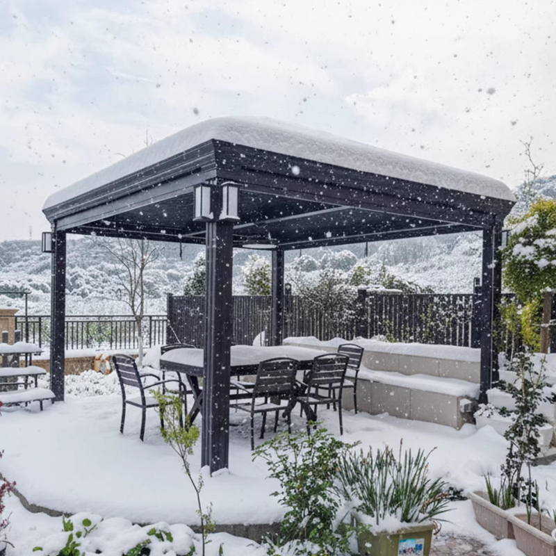 Smart Garden Electric Pergola - 전동 루버 파빌리온 빌라 정원, 스마트