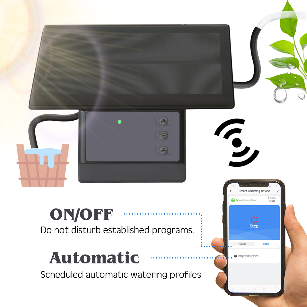 하이 퀄리티 투야 태양광 패널, 와이파이 호환 전력 타 - Smart Garden Irrigation System 리뷰 및 가격