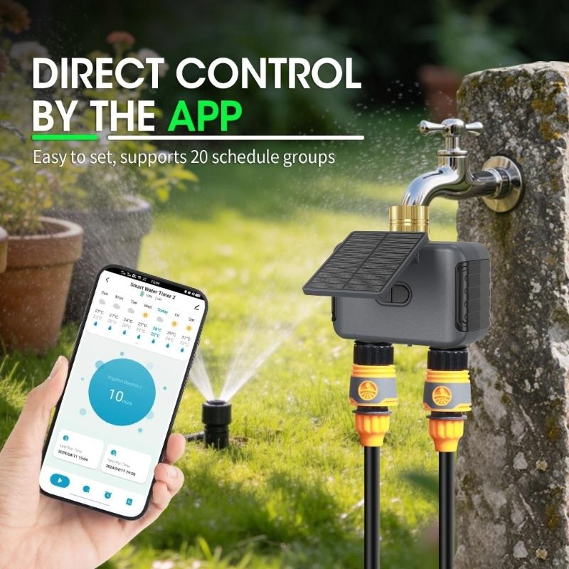 WiFi 원격 예약, 정원 호스용 관개 컨트롤러, 비  - Wifi Irrigation Timer 리뷰 및 가격