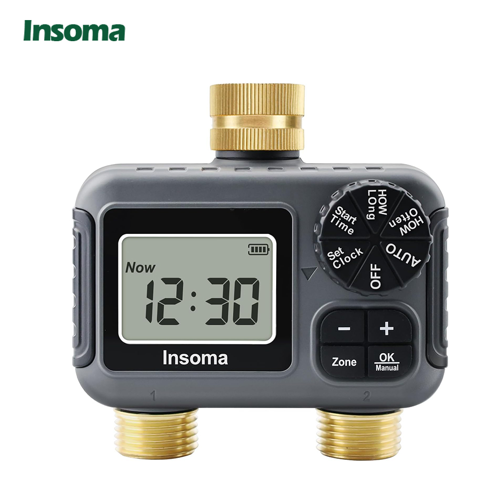 Insoma 스마트 관개 급수 시스템 듀얼 콘센트 자동 - Smart Garden Monitoring System 리뷰 및 가격