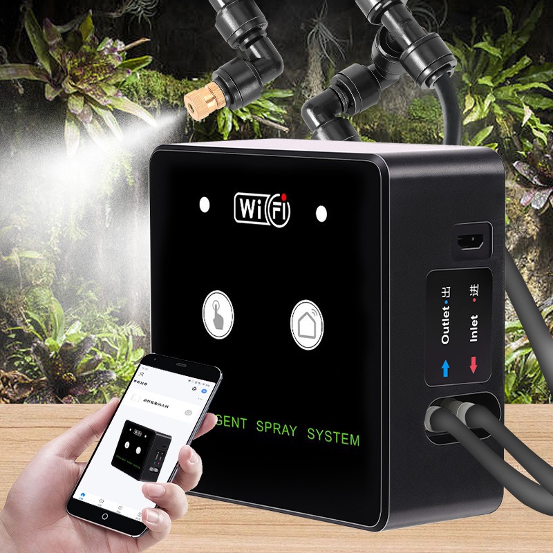 열대 우림 분무기 WiFi 제어 자동 안개 열대 우림  - Smart Garden Irrigation System 리뷰 및 가격