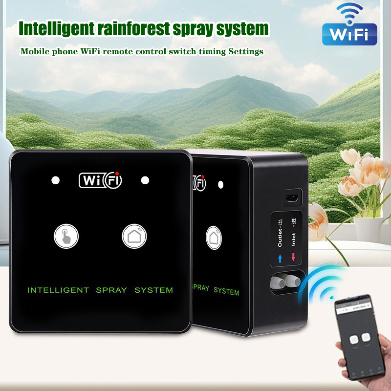열대 우림 분무기 WiFi 제어 자동 안개 열대 우림  - Smart Garden Irrigation System 리뷰 및 가격