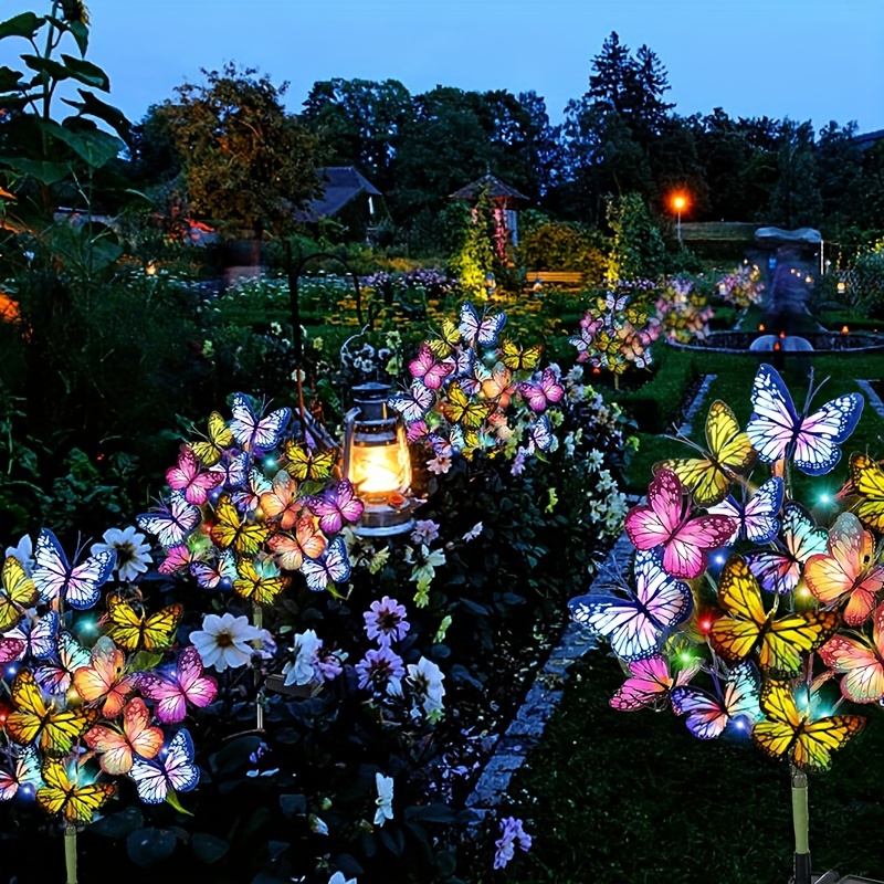 태양 LED 나비 정원 조명 마당 파티오 축제 크리스마 - Smart Garden Light 리뷰 및 가격