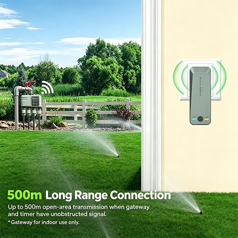 식물 자동 급수 시스템 WiFi 스마트 타이머 RF43 - Smart Garden Monitoring System 리뷰 및 가격