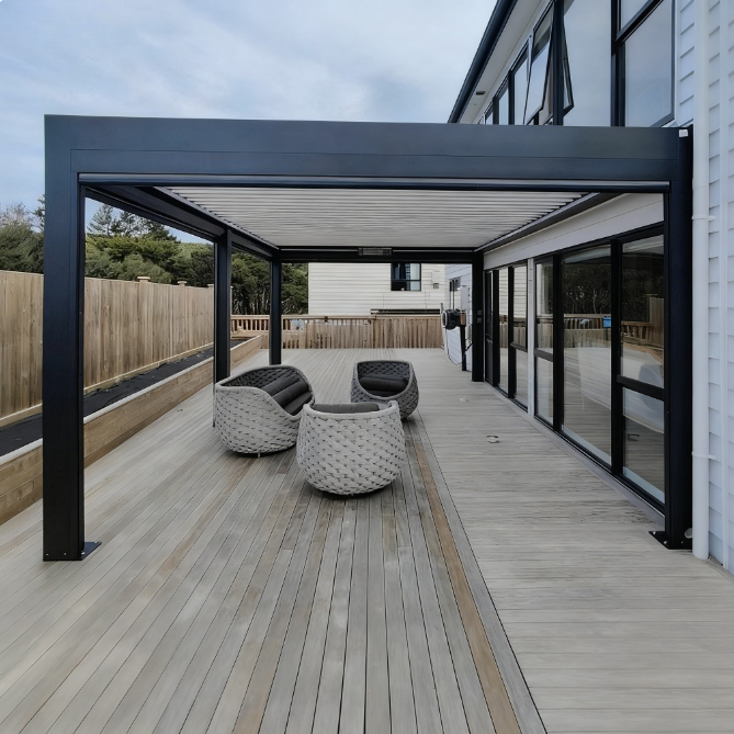 알루미늄 베네치안 pergola, 전동 스마트 선룸 파 - Smart Garden Electric Pergola 리뷰 및 가격
