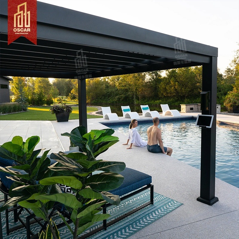【핫세일】모터식 전동 루버형 pergola 정원 블라인 - Smart Garden Electric Pergola 리뷰 및 가격