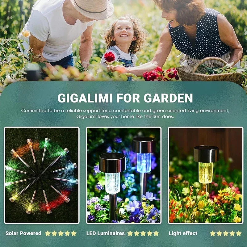 태양 야외 조명 정원 램프 태양 전원 방수 풍경 경로  - Smart Garden Light 리뷰 및 가격