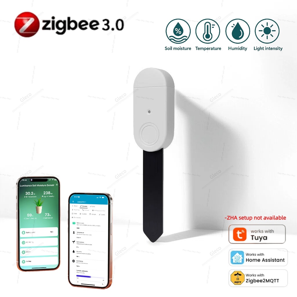 4in1 Zigbee 토양 수분 온도 습도 센서(정원  - Smart Garden Light 리뷰 및 가격