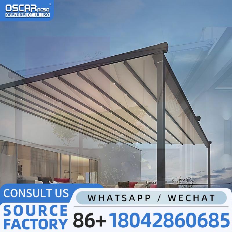 야외 전동 자동 슬라이딩 어닝, 스마트 루프 방수 기능 - Smart Garden Electric Pergola 리뷰 및 가격