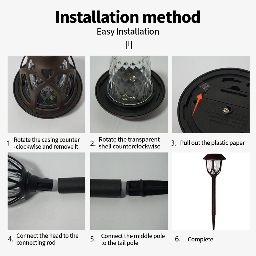LED 태양광 마당 램프 야외 방수 잔디 조명 태양광  - Smart Garden Light 리뷰 및 가격