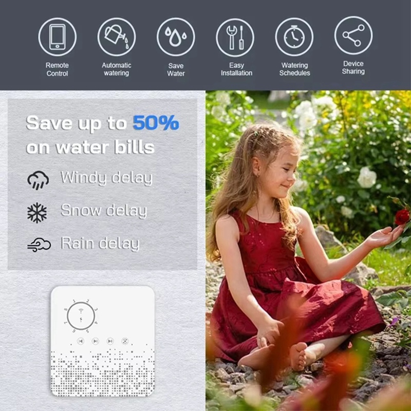 Tuya WiFi 스마트 스프링클러 컨트롤러 8 구역  - Wifi Irrigation Timer 리뷰 및 가격