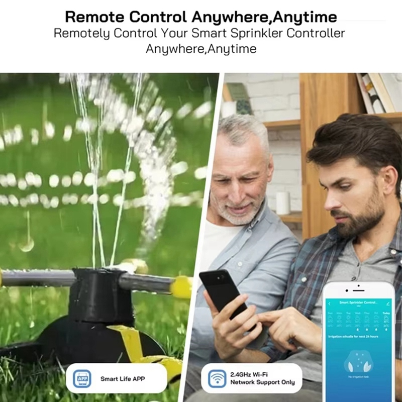 Tuya WiFi 스마트 스프링클러 컨트롤러 8 구역  - Wifi Irrigation Timer 리뷰 및 가격