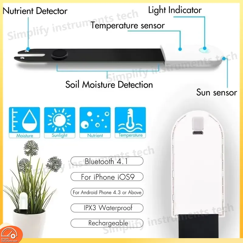 스마트 토양 수분 센서 온도 모니터 자동 정원 관개 시 - Smart Garden Monitoring System 리뷰 및 가격