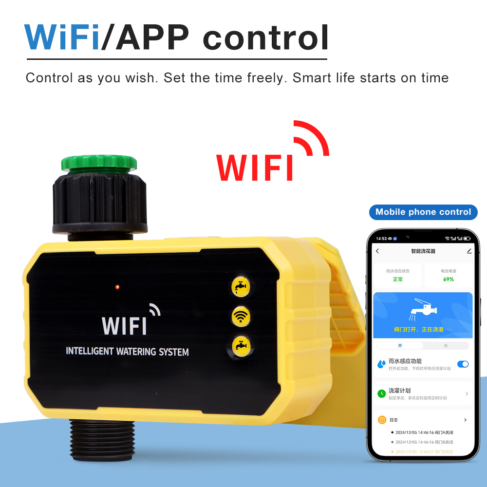 도매 신규 디자인 와이파이 워터 타이머 정원 타이밍 관 - Wifi Irrigation Timer 리뷰 및 가격