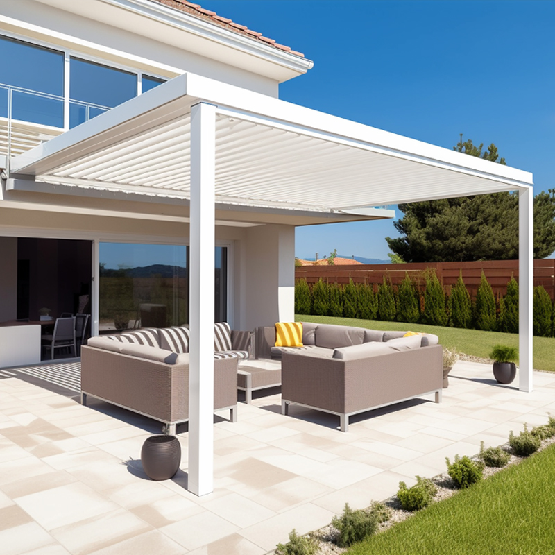 스마트 전동 알루미늄 루버형 방수 원격 제어 정원 파티 - Smart Garden Electric Pergola 리뷰 및 가격