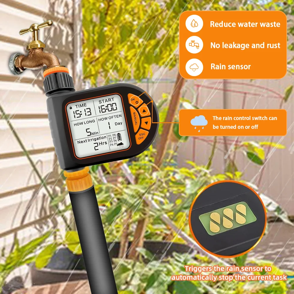 20미터 스마트 정원 타이머, LCD 자동 관수 시스템 - Smart Garden Irrigation System 리뷰 및 가격