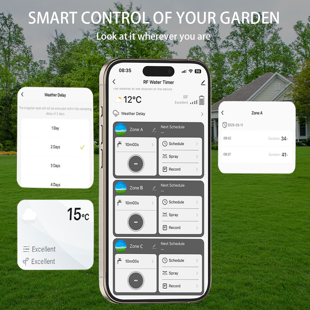 Tuya Wifi+RF433 3구 워터 타이머 정원용  - Wifi Irrigation Timer 리뷰 및 가격
