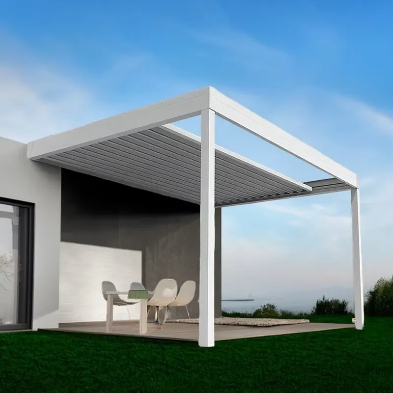 사계절용 전동식 정원 야외 알루미늄 퍼걸라, 측면 지붕 - Smart Garden Electric Pergola 리뷰 및 가격