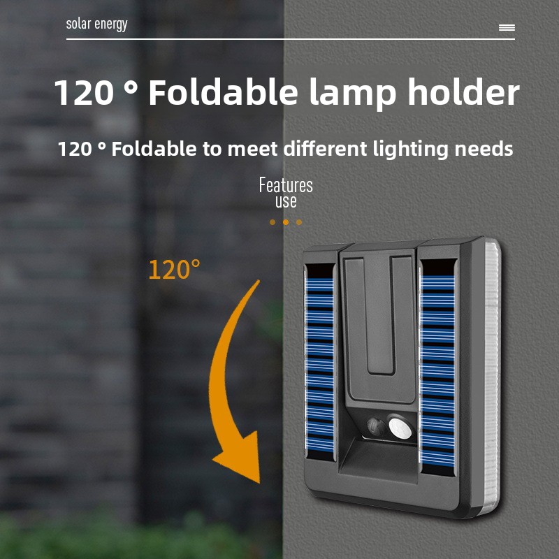새로운 스마트 야외 접이식 태양 벽 램프 유럽 스타일  - Smart Garden Light 리뷰 및 가격
